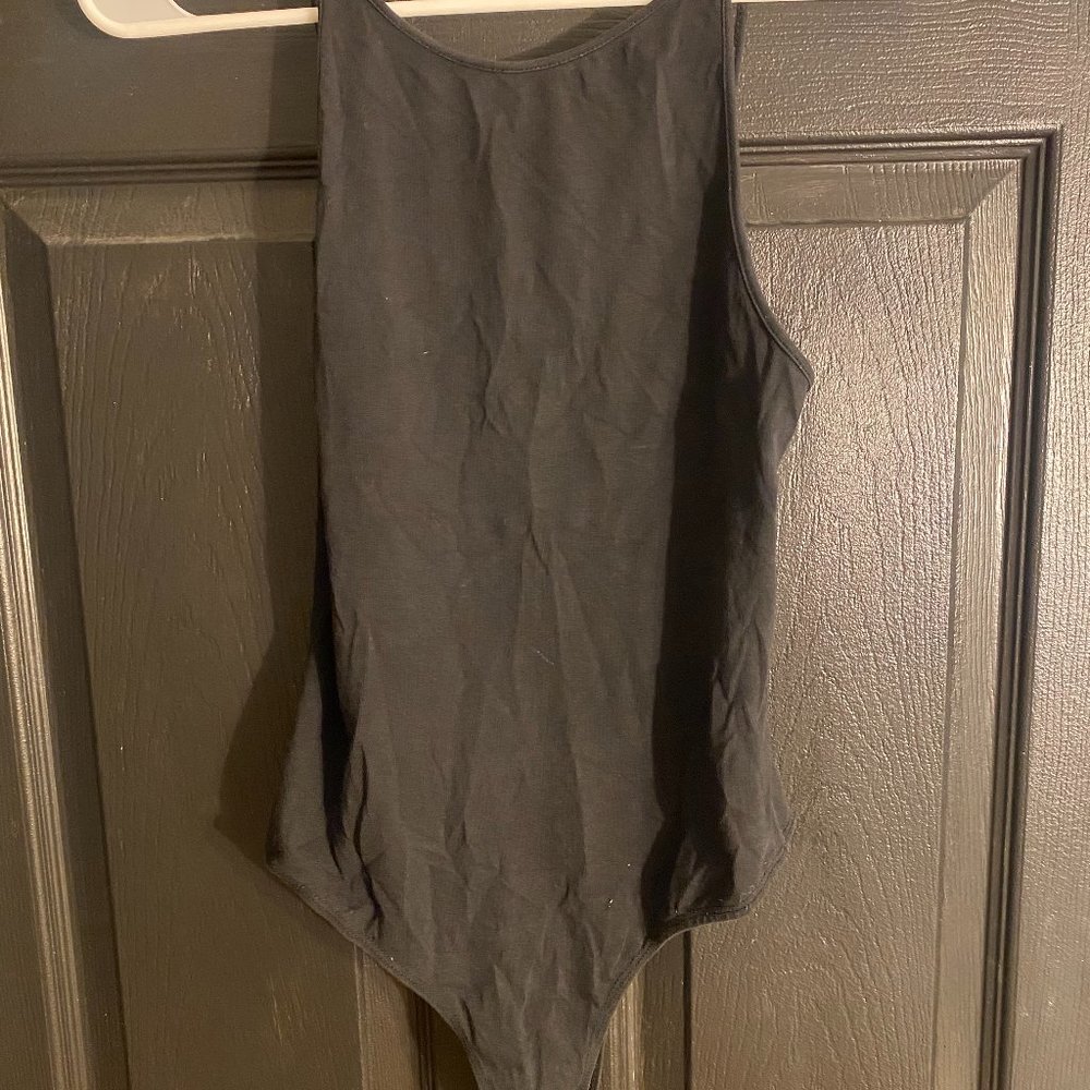 black bodysuit